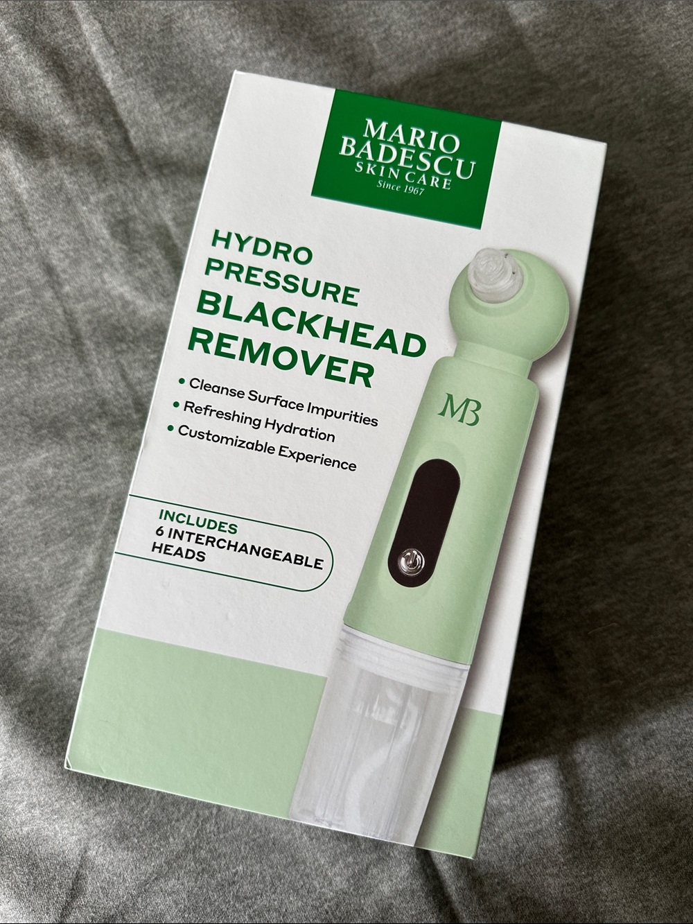 Mario Badescu Mint Green Hydro Pressure Blackhead Remover